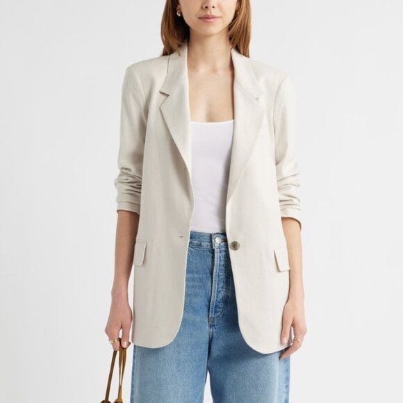 RW&Co Linen Blazer, US 36 - Picture 3 of 8